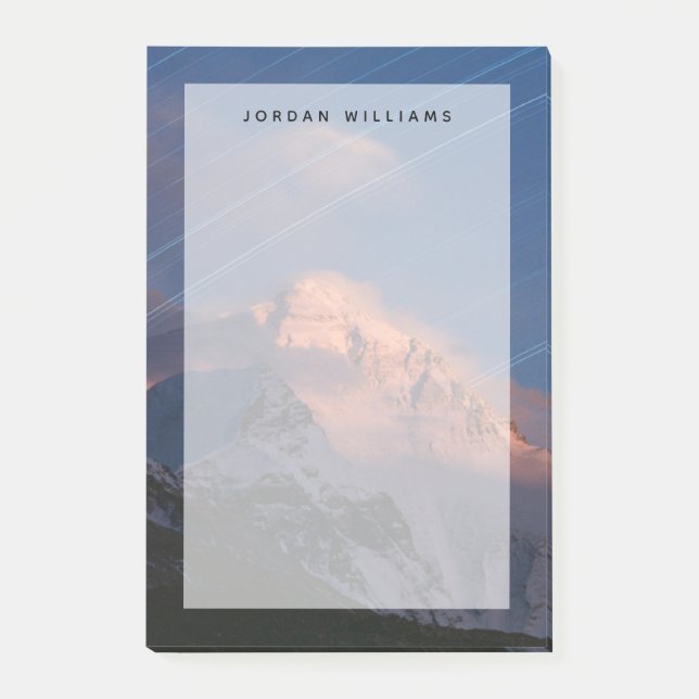 Notas Post-it® Star Trail | Tíbet Everest, China (Anverso)