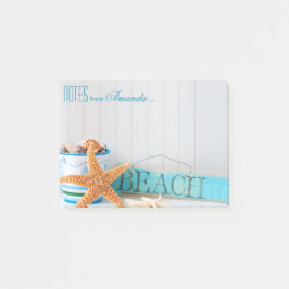 Notas Post-it® Starfish Beach Personalizado