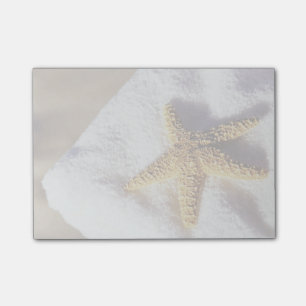 Notas Post-it® Starfish En Una Toalla
