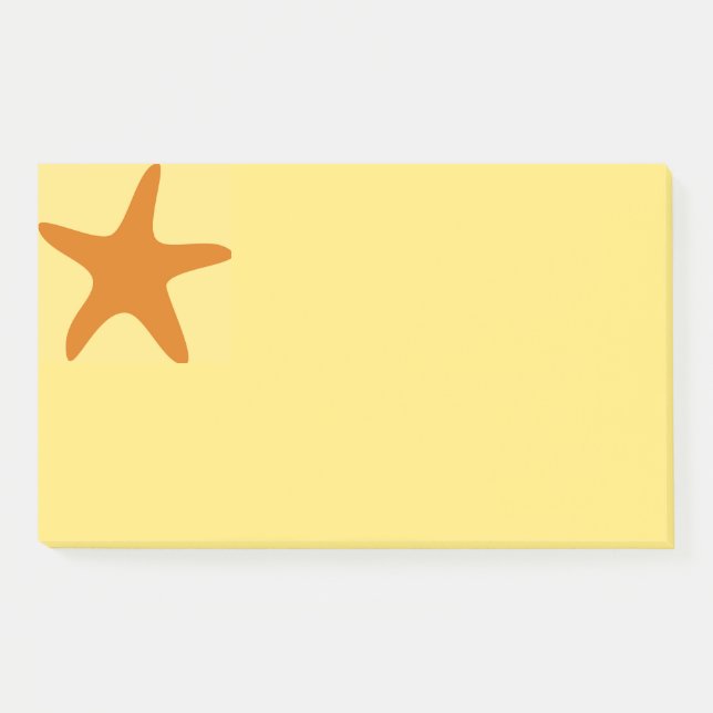 Notas Post-it® Starfish Post-It Notes (Anverso)