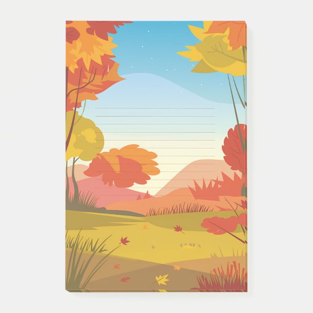 Notas Post-it® Starlit Grove (Anverso)