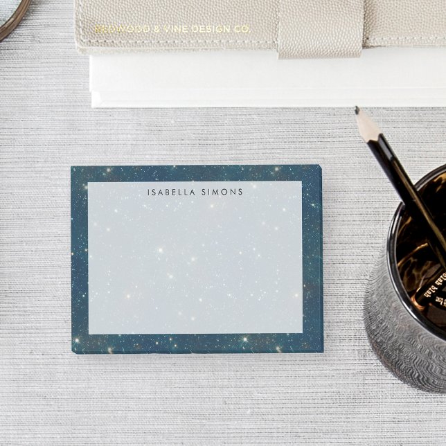 Notas Post-it® Starry Night Sky | Azul oscuro (Subido por el creador)