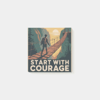 Notas Post-it® Start With Courage
