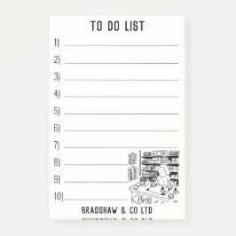 Notas Post-it® Stationers Stationshop con personalización