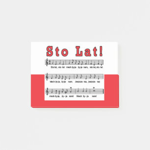 Notas Post-it® ¡Sto Lat! Canción