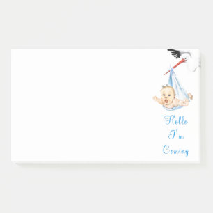 Notas Post-it® Stork and Baby Post-it® Notes Funny