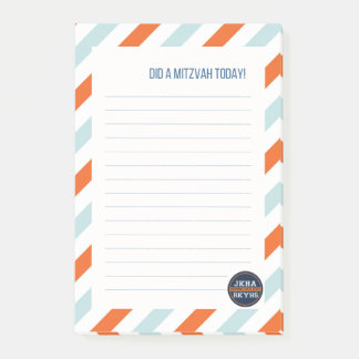 Notas Post-it® Stripe Mitzvah Post-it Notes