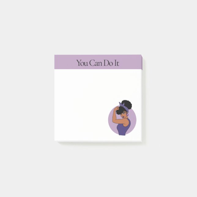 Notas Post-it® Strong Black Woman Post-it Notes (Anverso)