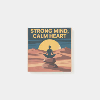 Notas Post-it® Strong Mind, Calm Heart