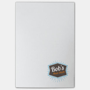 Notas Post-it® Su chiste del tío Funny Man Named Bob de Bob