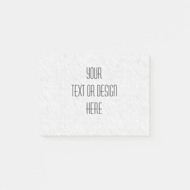 Notas Post-it® Su diseño personalizado - (Anverso)