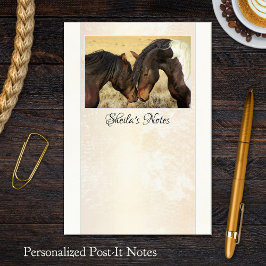 Notas Post-it® Su foto Horse Lovers Post It Notes
