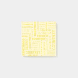 Notas Post-it® Su nombre está por todas partes