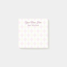 Subtle Diamond Patterin Notes