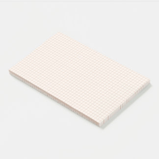Notas Post-it® Subtle Neutral Grid Post-It Notes