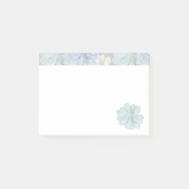 Notas Post-it® Succulents Art Pattern  (Anverso)