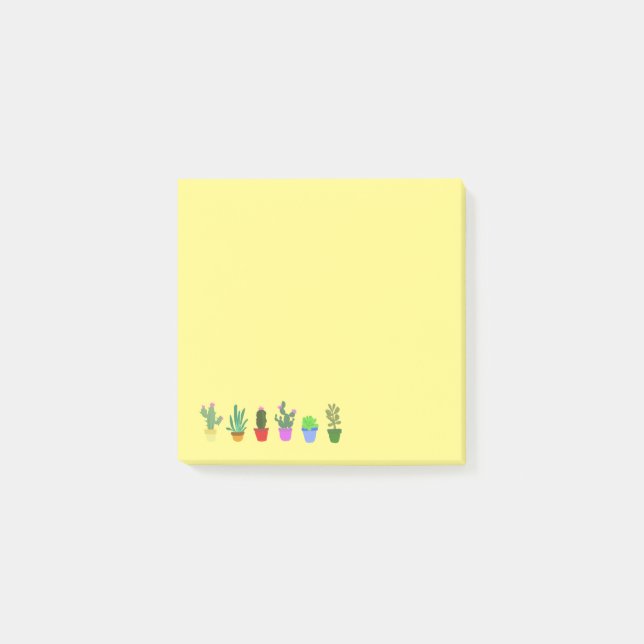 Notas Post-it® Suculent & Cacti Post-It Notes (Anverso)