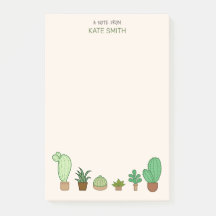 Suculentos y cactus ilustrados