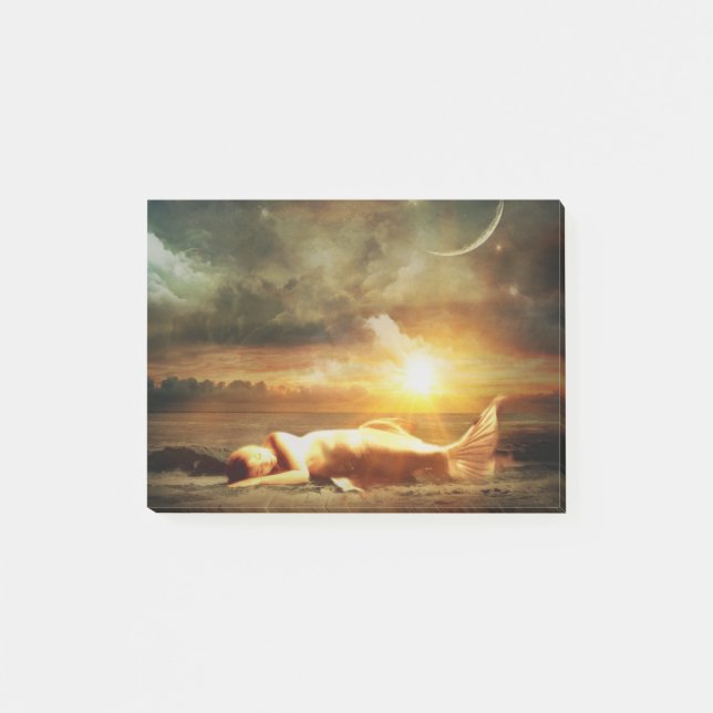 Notas Post-it® Sueños de la sirena (Anverso)