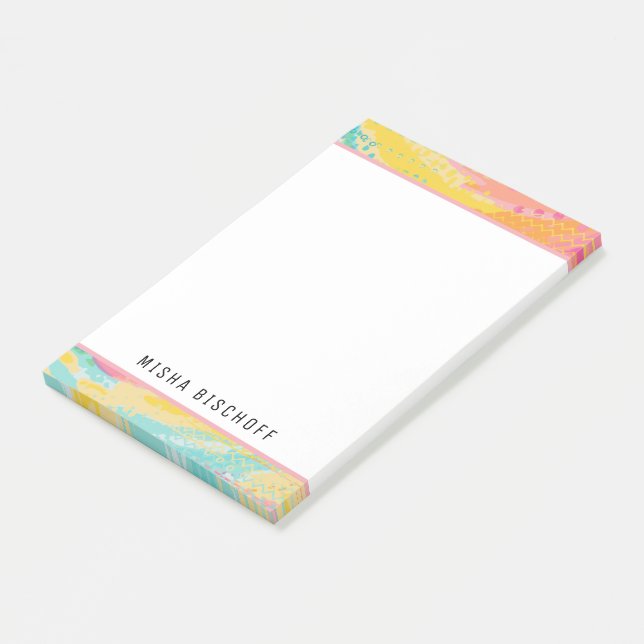 Notas Post-it® Sueños de piscina de marea tropical (En perspectiva)