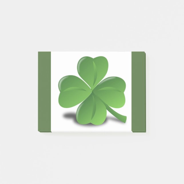 NOTAS POST-IT® SUERTE DE IRLANDA (Anverso)