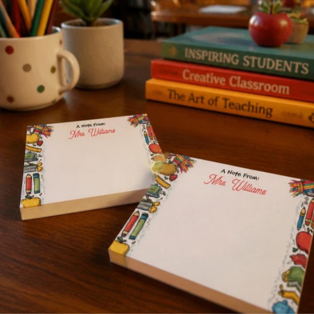Notas Post-it® Suministros escolares para maestros  (Subido por el creador)