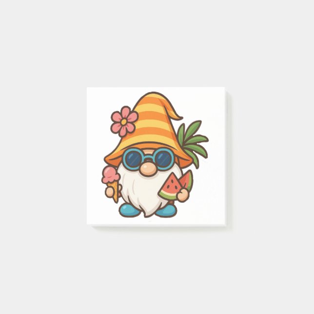 Notas Post-it® Summer Gonk (Anverso)