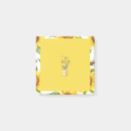 Notas Post-it® Sunflower