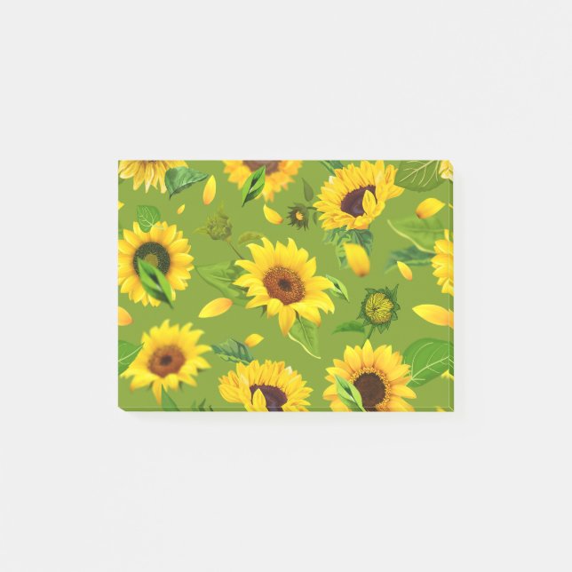 Notas Post-it® Sunflower 4 (Anverso)