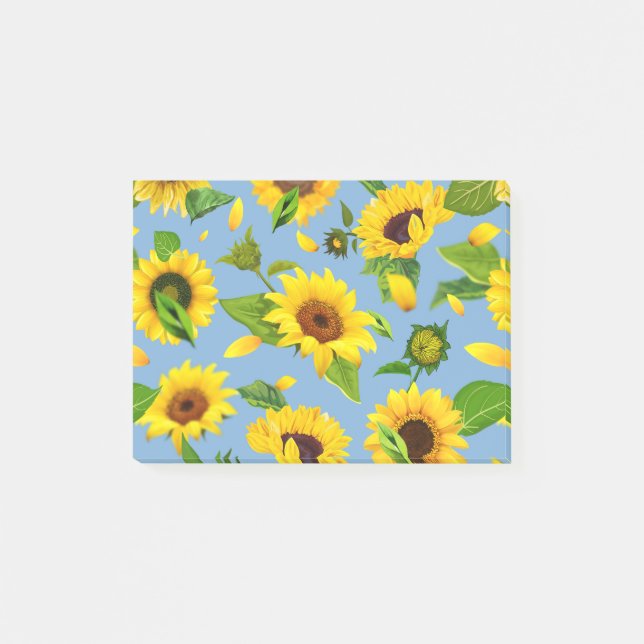 Notas Post-it® Sunflower 6 (Anverso)