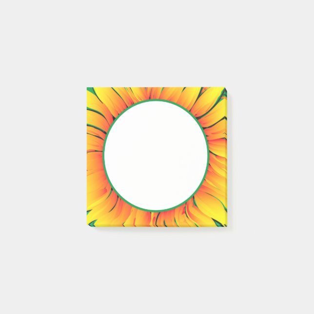 Notas Post-it® Sunflower Post escribe sobre Sunshine (Anverso)