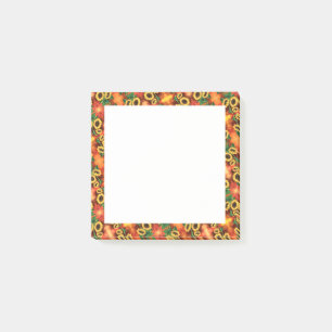 Notas Post-it® Sunflowers Framed Post it Notes