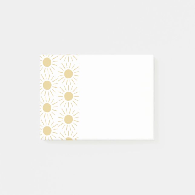 Notas Post-it® Sunny Skies Notepad (Anverso)