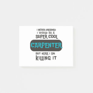 Notas Post-it® Super Cool Carpenter