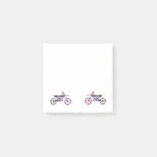 Notas Post-it® Superar la motocicleta