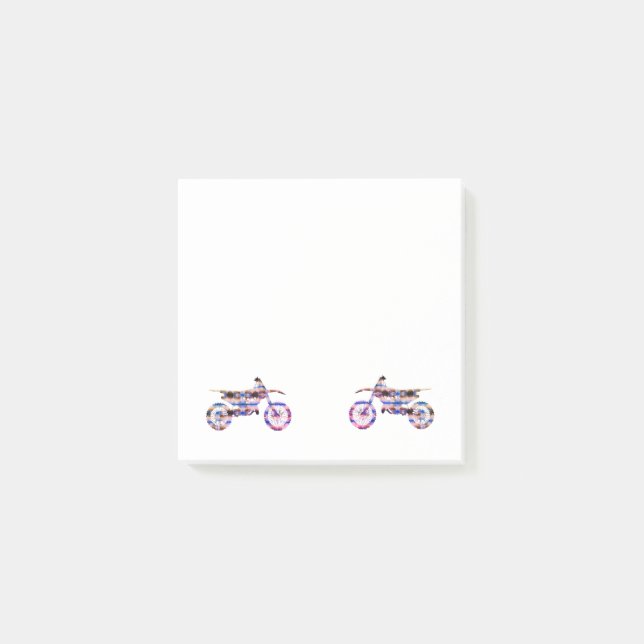 Notas Post-it® Superar la motocicleta (Anverso)