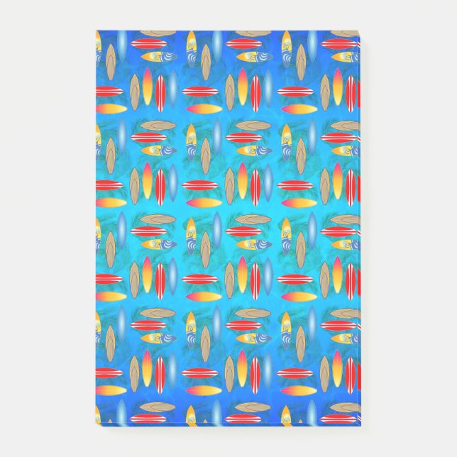 Notas Post-it® Surfboads (Anverso)