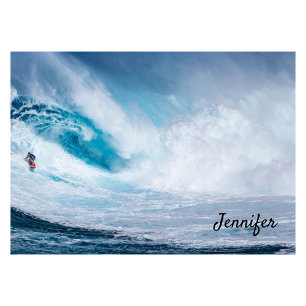Notas Post-it® Surfs Up Surfboard DIY Name Home Office