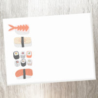 Sushi Nigiri Maki Roll Japonés de Arte de Comida