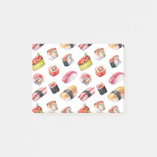 Notas Post-it® Sushi y nigiri de comida japonesa