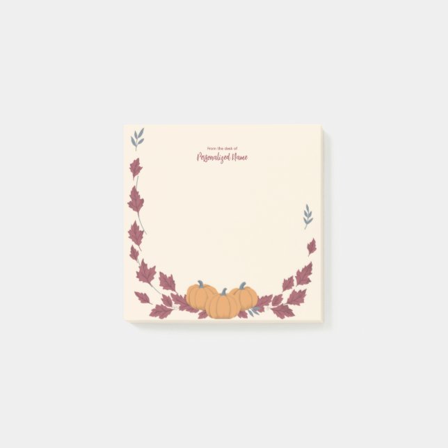 Notas Post-it® Susurros De Otoño  (Anverso)