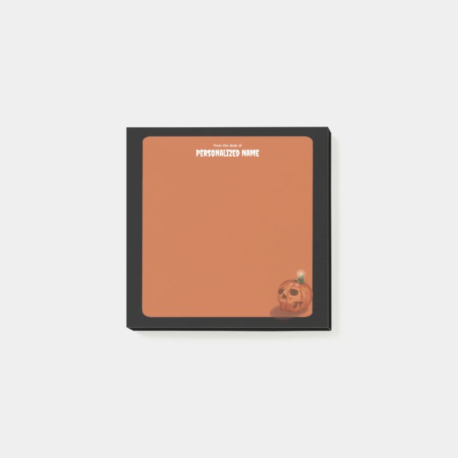 Notas Post-it® Susurros De Otoño - Naranja - 3x3 (Anverso)