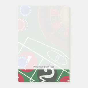 Notas Post-it® Tabla de la ruleta con los microprocesadores y la