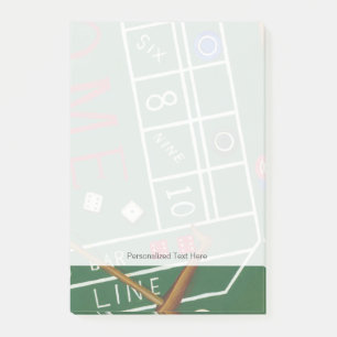 Notas Post-it® Tabla de las mierdas del casino con los