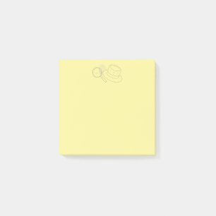 Notas Post-it® Tablero de pruebas para resolver crímenes misterio