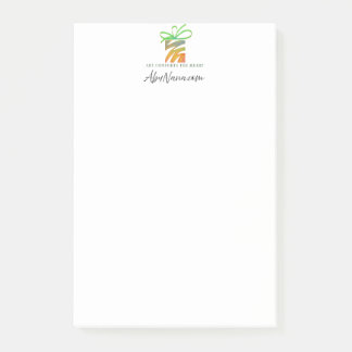 Notas Post-it® Tableta Pon Aquí Tu Logo
