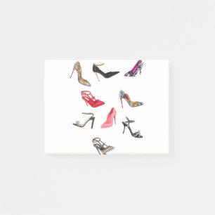 Notas Post-it® Tacones altos zapateros Collage damas