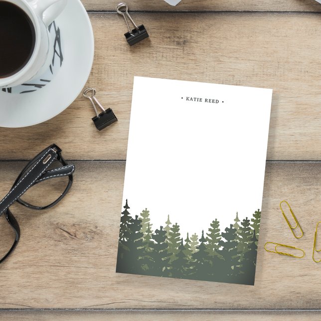 Notas Post-it® Tall Pines Personalized (Subido por el creador)