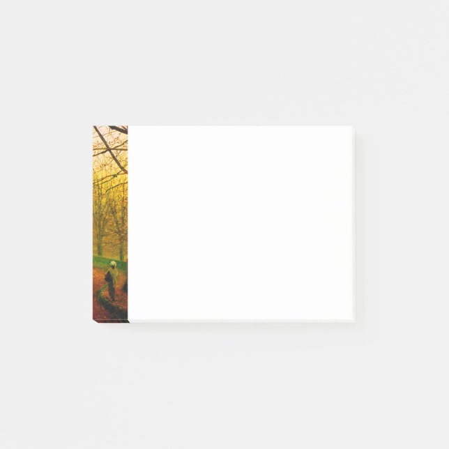 Notas Post-it® Tarde de noviembre en Stapleton Park Grimshaw (Anverso)