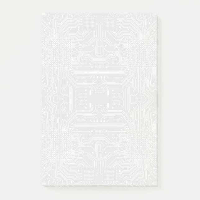 Notas Post-it® Tarjeta de circuitos (Anverso)